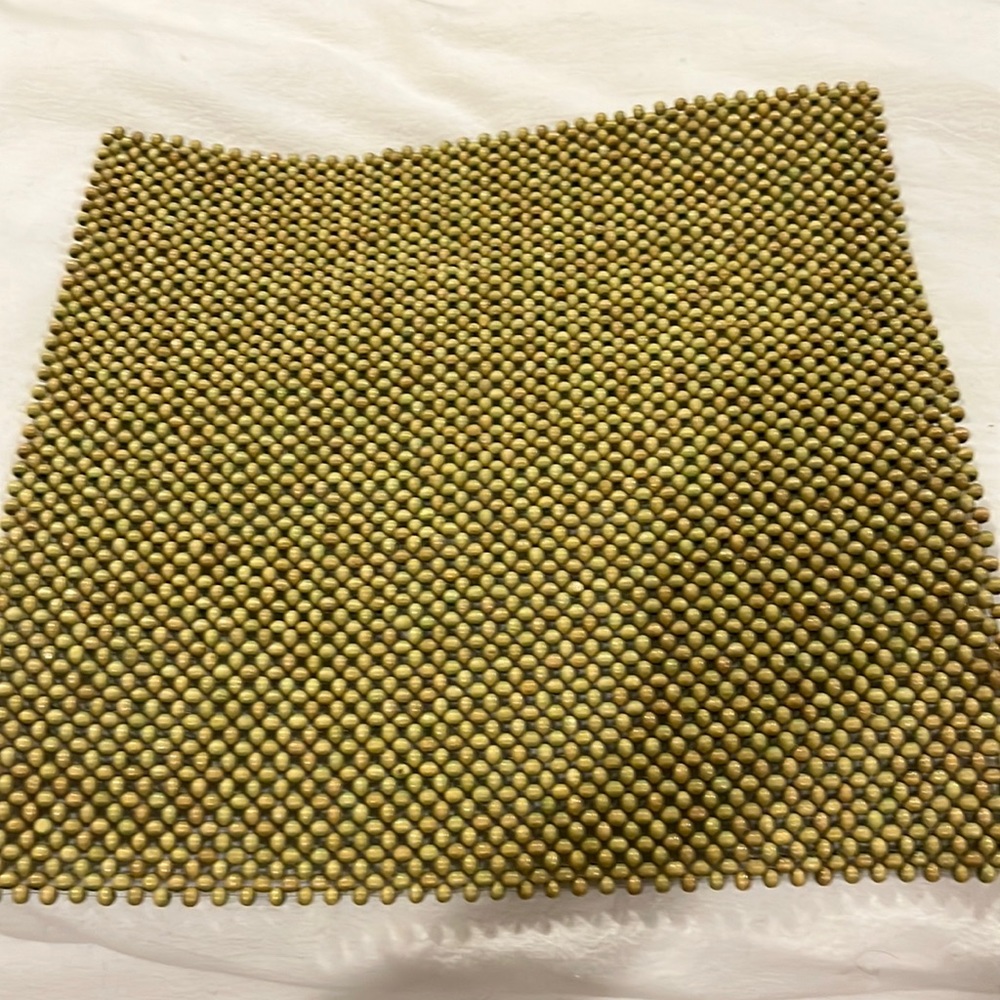 Beaded placemats